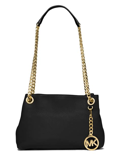 michael kors long chain bag|Michael Kors purse with chain.